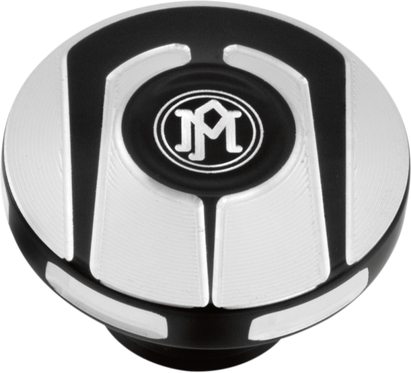 Custom Gas Cap Machined Aluminum, Matte Black, 1, nordicamoto.ro