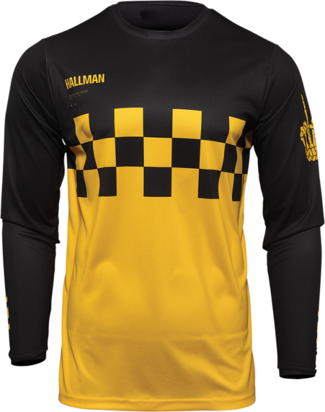 Tricou Thor Hallman Differ Black/Yellow-ab1bbee62386761453cab75e59bfe15f.webp