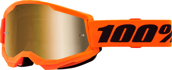 Ochelari 100% Strata 2 Orange Gold Mirror