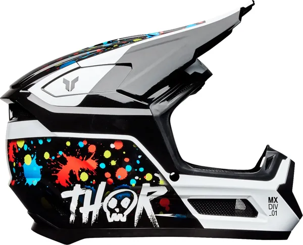 THOR Youth Fleet Splat Helmet Multi -4