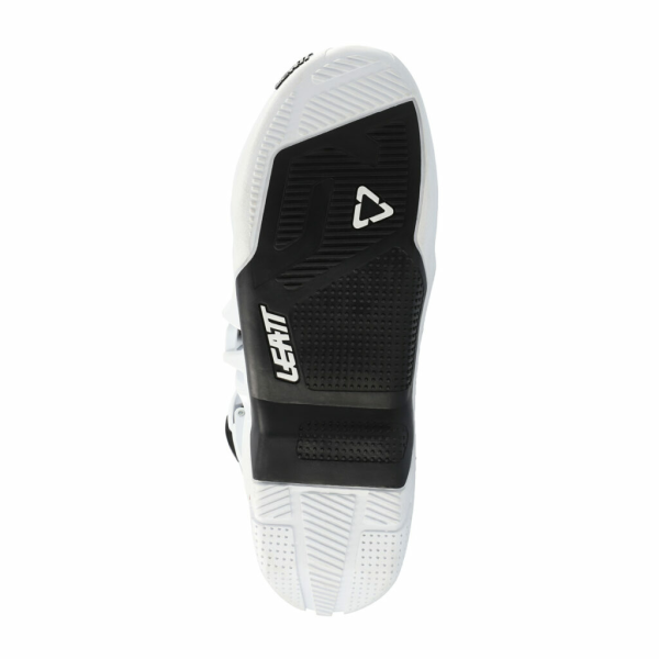 Cizme Leatt 4.5 White/Black/Gold-8