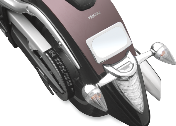 Curved License Kit Chrome, 1, nordicamoto.ro