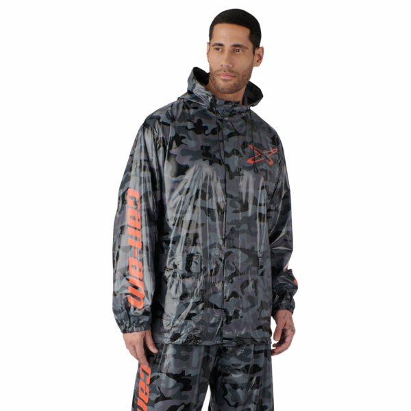 Geaca de ploaie Can-Am BRP Grey-1