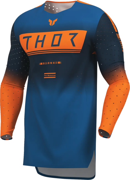 Tricou Thor Sportmode Geo Albastru/Portocaliu XXL-5