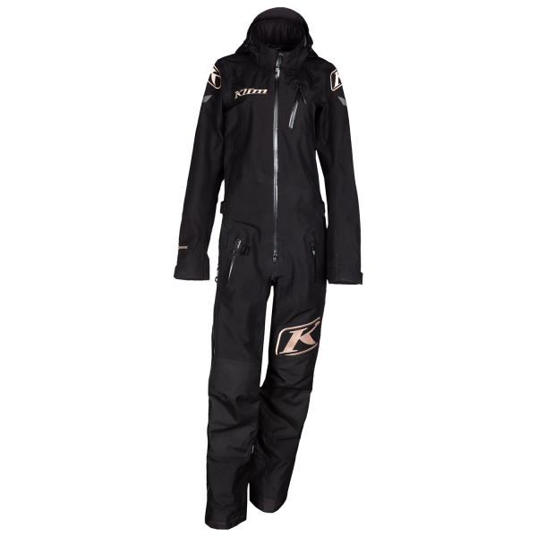 Combinezon Snow Klim Non-Insulated Ripsa Black/Metalic Gold-17