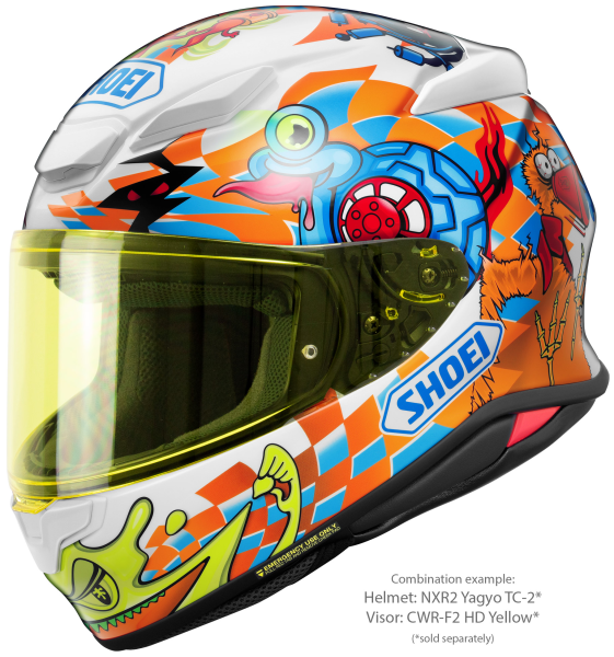 Casca integrala SHOEI NXR2 YAGYO TC-2 Albastru/Verde/Rosu/Alb XXL-2