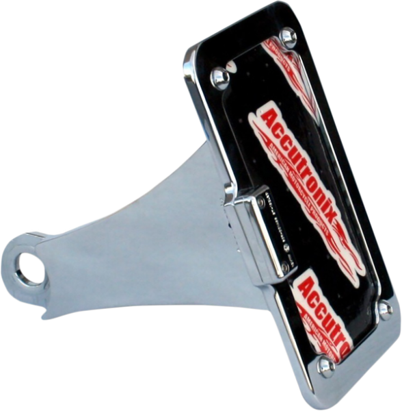 Side Mount License Plate With Led Tag Light White, 2, nordicamoto.ro