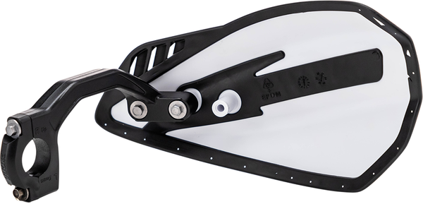 Cyclone Handguards Black, White-1