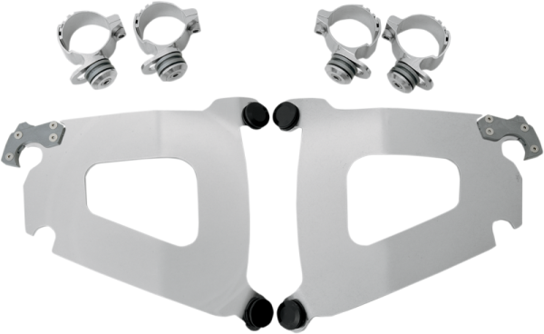 Bullet Fairing Mount Kit Polished, 1, nordicamoto.ro
