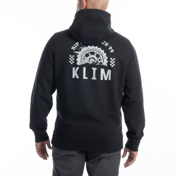 Hanorac Klim Rippin' Pullover Black - High-rise-3