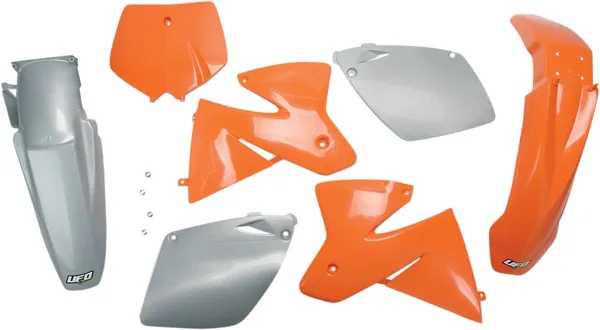 Full Body Replacement Plastic Kit Gray, Orange