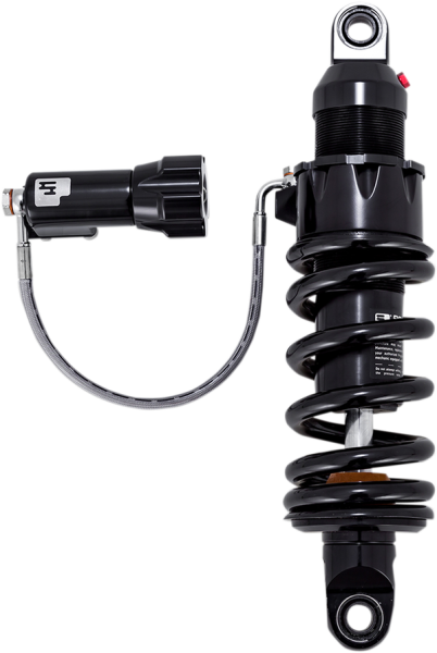 465 Series Shock With Remote Adjustable Preload Black, Anodized, 2, nordicamoto.ro
