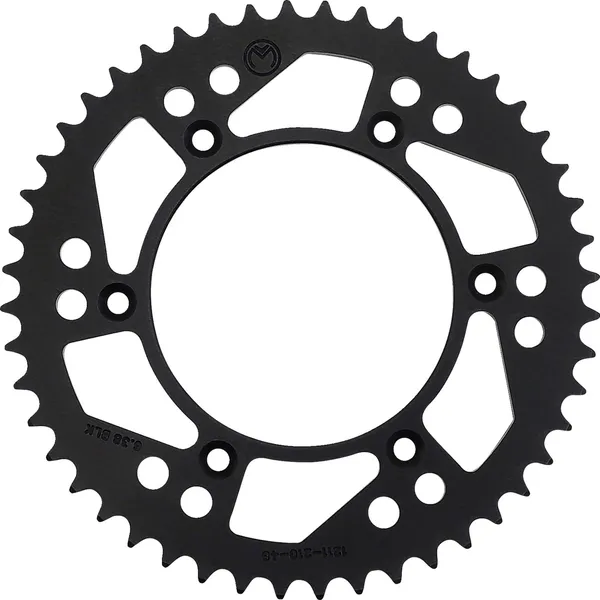 MOOSE RACING Rear Aluminum Sprocket Black 