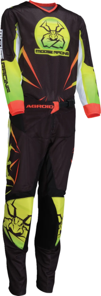Youth Agroid Mesh Jersey Green, Black -2