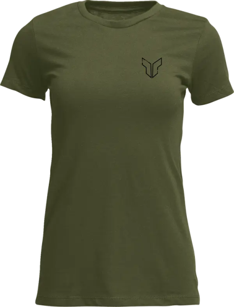 Womens Patched Up T-shirt Green -ac0b3f16642a2c1c41cac7e84d7963ec.webp