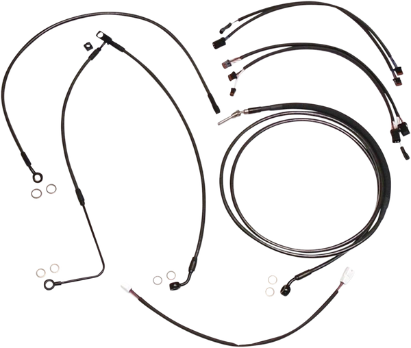 Control Cable Kit Bp Black, 2, nordicamoto.ro