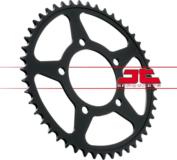 JT SPROCKETS Steel Rear Sprocket Black -1