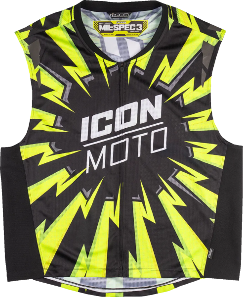 Mil-spec 3 Vest Black, Yellow  S/M, 2, nordicamoto.ro
