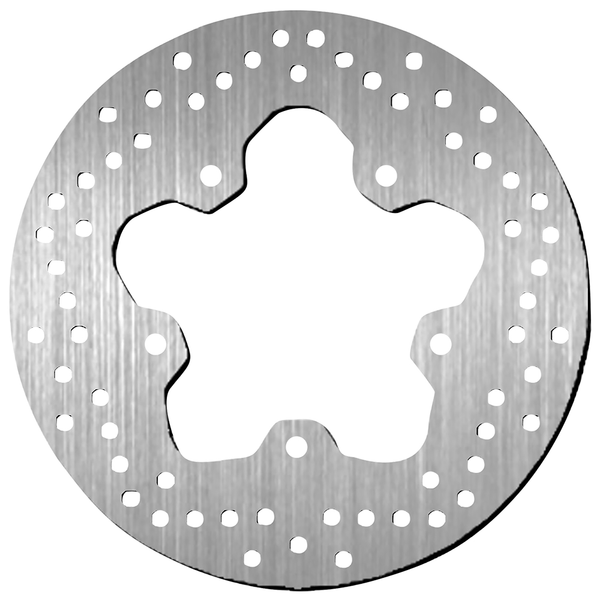 Brake Rotor Round Silver, 1, nordicamoto.ro
