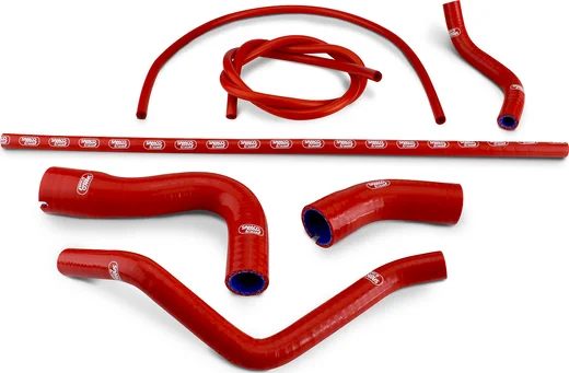 Set de furtunuri pentru radiator, roșu, 1, nordicamoto.ro