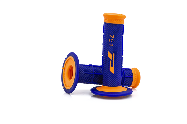 791 Grips Blue, Fluorescent Orange, 1, nordicamoto.ro