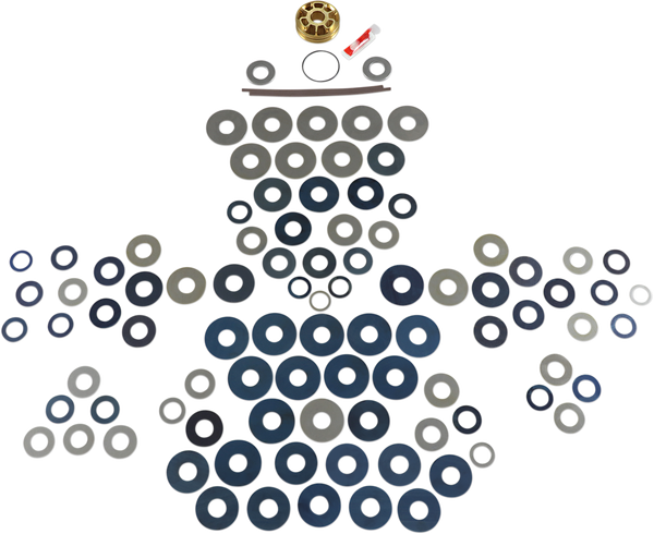 Gold Valve Shock Kit Gold, 3, nordicamoto.ro