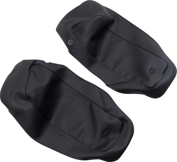 Saddlebag Lid Covers Black, 3, nordicamoto.ro