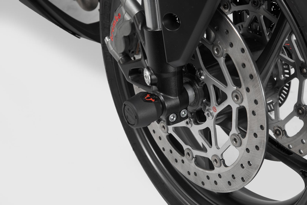 Front Axle Slider Set Black-2