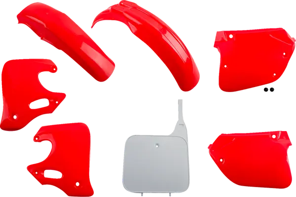 Replacement Plastic Body Kit Red-0