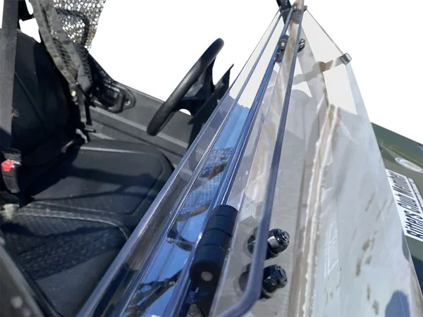 Deluxe Full Folding Windshield Clear -3