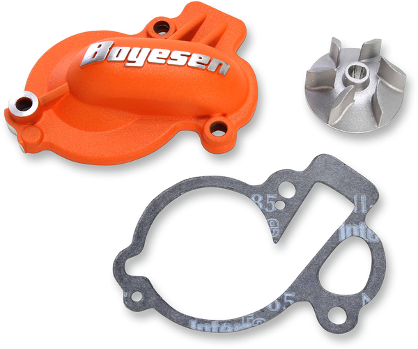 Supercooler Water Pump Cover And Impeller Kit Orange, 1, nordicamoto.ro