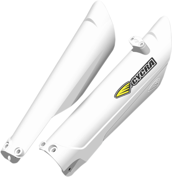 Plastic Fork Guards White-0