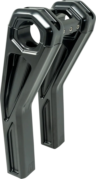 Ascent Pro Risers Black, 6, nordicamoto.ro
