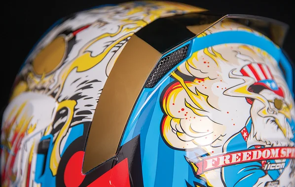 Airflite Freedom Spitter Helmet Gold, Multi 2XL, 8, nordicamoto.ro