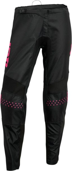 Pantaloni Dama Thor Sector Minimal Black/Fluo Pink-3