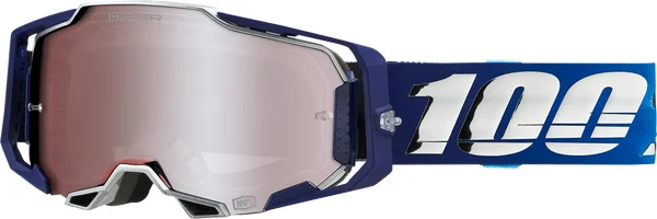 Ochelari 100%  Armega Hiper Novel Mirror Silver ONE SIZE, 2, nordicamoto.ro