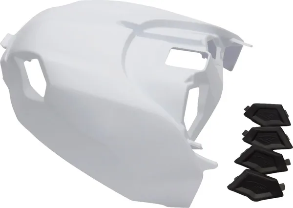 Replacement Plastic Air Box Cover White-2