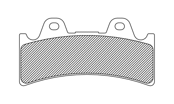 Organic Brake Pads, 1, nordicamoto.ro