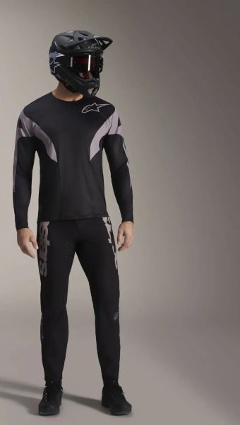 Tricou cu mâneci lungi A-Supra Elite, negru, 3, nordicamoto.ro