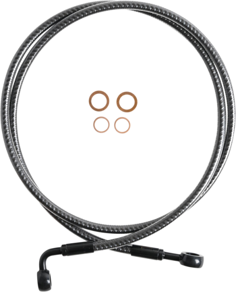 Karbonfibr Ez-align Brake Line Silver, Carbon Fiber, Karbonfibr, 1, nordicamoto.ro