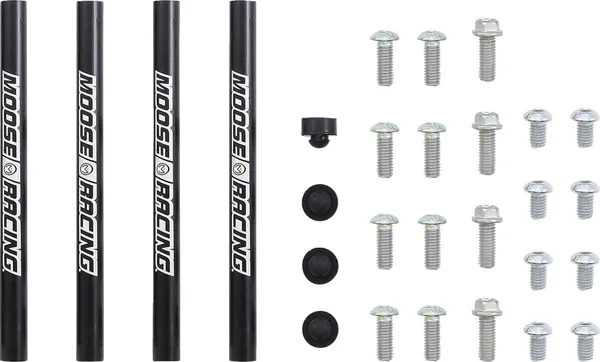 MOOSE RACING Radiator Braces Aluminum -0