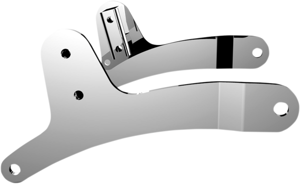 Sissy Bar Side Plates Silver, 4, nordicamoto.ro