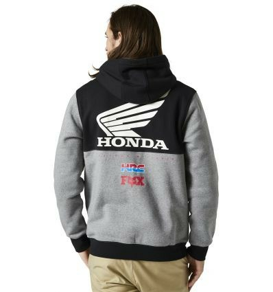 Hanorac Honda Wing Po Grey-0