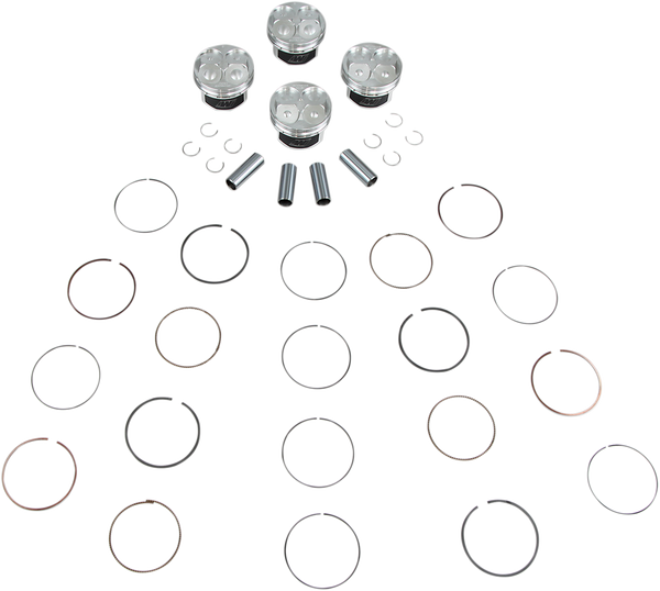 Top End Piston Kit, 2, nordicamoto.ro