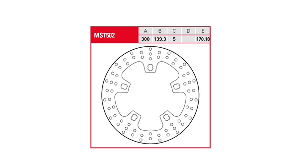 Brake Rotor Fixed Round Silver, Stainless Steel, 2, nordicamoto.ro