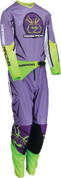 Tricou Copii MOOSE RACING Agroid Purple-1