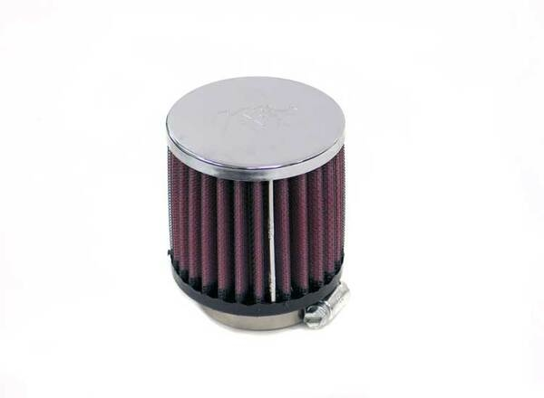 Clamp-on Air Filter Chrome, 1, nordicamoto.ro