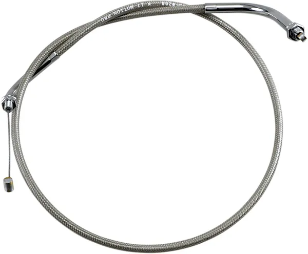 Armor Coat Stainless Steel Throttle/idle Cable For Cruisers Silver-0