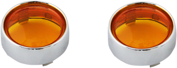 Bezel/lenses For Probeam® Bullet Turn Signals Chrome, 1, nordicamoto.ro