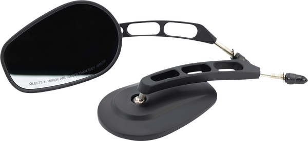 Thru-mount Mirror Black, Matte, 4, nordicamoto.ro